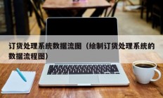 订货处理系统数据流图（绘制订货处理系统的数据流程图）