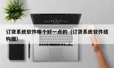 订货系统软件哪个好一点的（订货系统软件结构图）