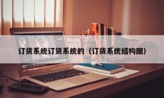 订货系统订货系统的（订货系统结构图）