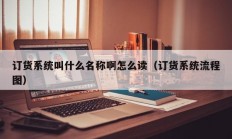 订货系统叫什么名称啊怎么读（订货系统流程图）