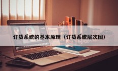 订货系统的基本原理（订货系统层次图）