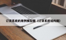 订货系统的用例模型图（订货系统结构图）